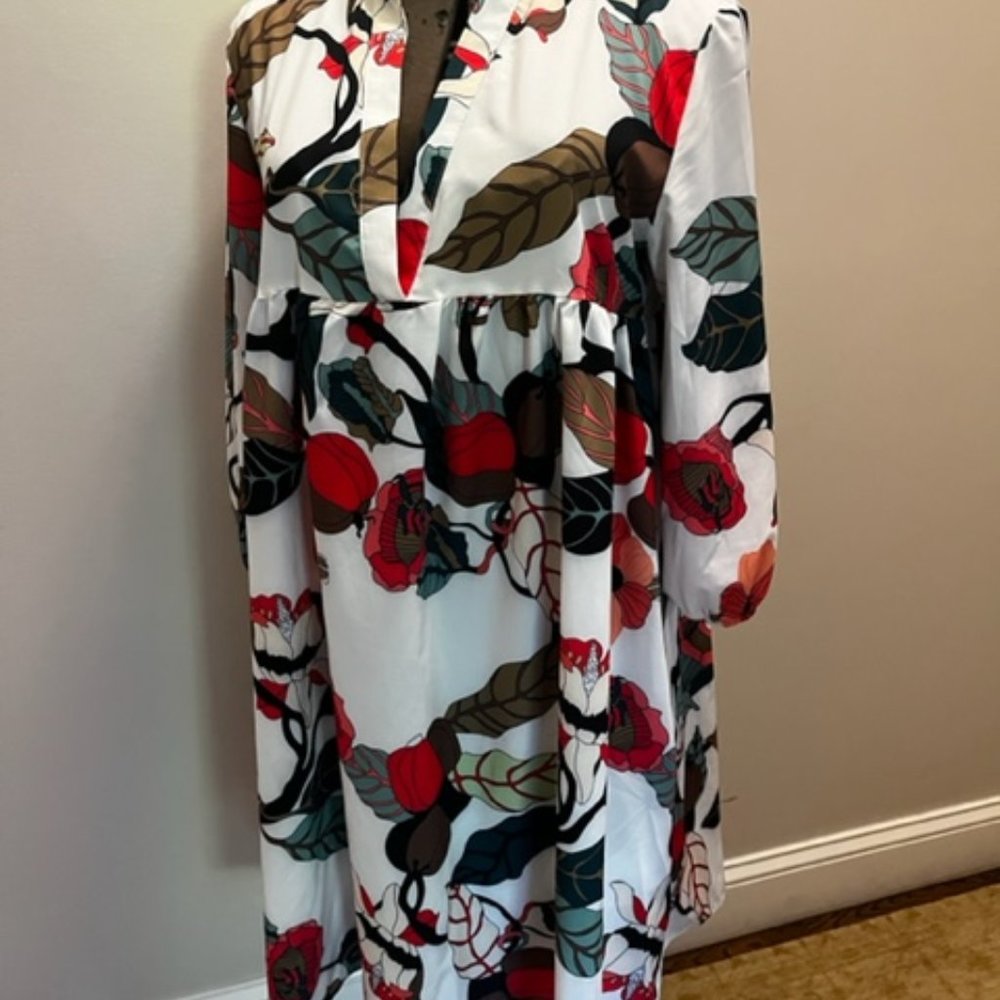 Floral Babydoll Dress